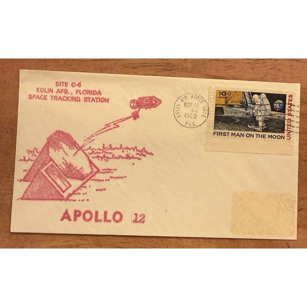 Apollo 12 Site C-6 Eglin AFB Fl. Space Tracking Station 11/14/1969 Cover